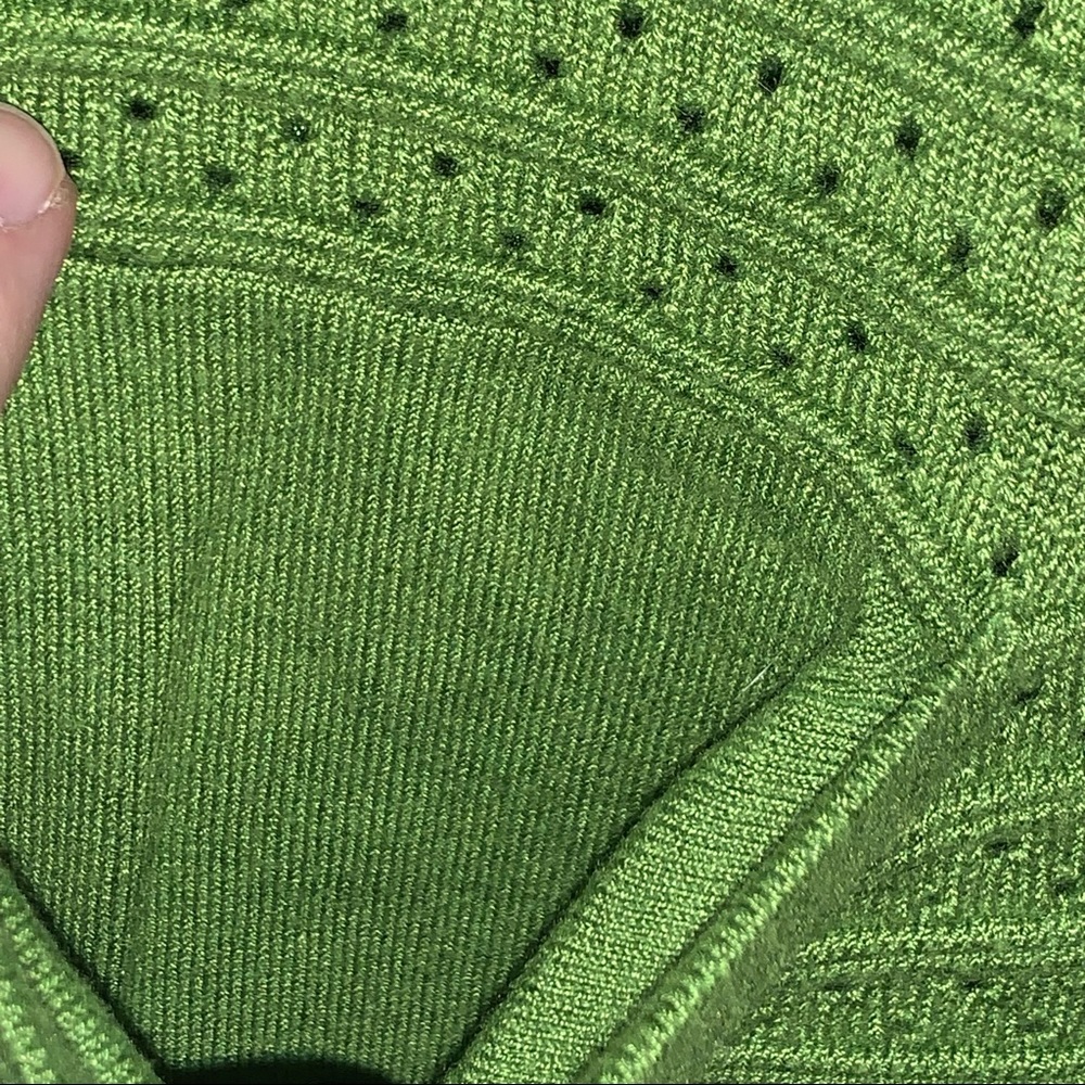 Chico’s green cardigan - Picture 4 of 5
